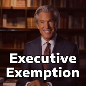 executive exemption