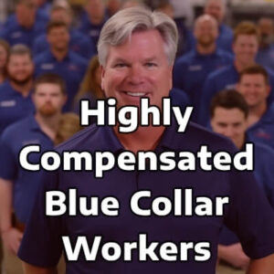 highly compensated blue collar workers