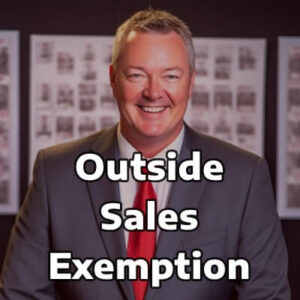 outside sales exemption