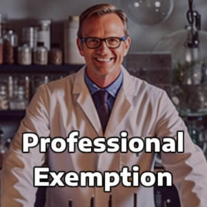 professional exemption