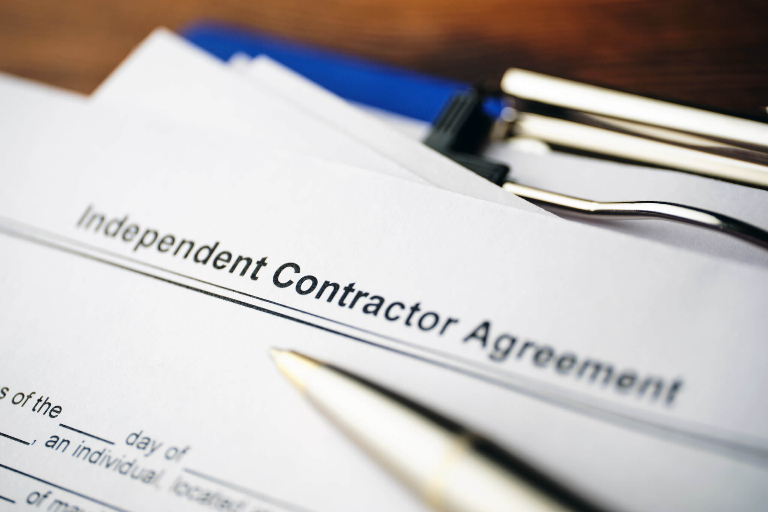 independent contractor agreement